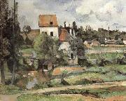 Le Moulin sur la Couleuvre a Pontoise Paul Cezanne